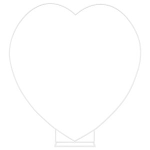 vidaXL Arche de mariage Blanc 195 x 35 x 211 cm Acier