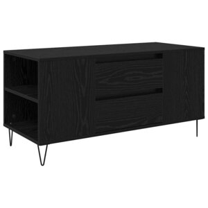 vidaXL Table basse Chêne noir 102 x 44 5 x 50 cm Bois d'ingénierie
