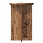vidaXL Support de Plante 2 pièces Bois ancien Ø40 x 60 cm