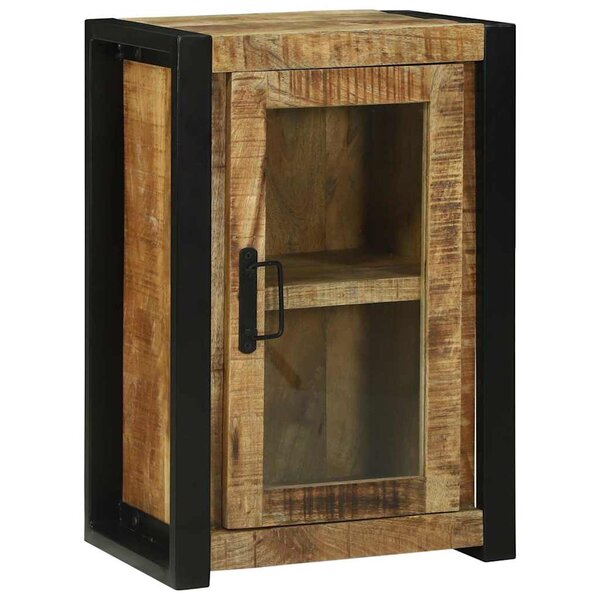 vidaXL Armoire de salle de bain Marron Bois de mangue massif