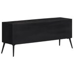 vidaXL Meuble TV 112x31x45 cm teck massif récupéré