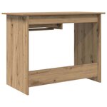 vidaXL Bureau Chêne artisanal 100 x 50 x 76 cm Bois d'ingénierie