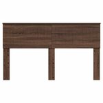 vidaXL Tête de lit Chêne brun 150 cm Bois d'ingénierie