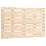 vidaXL Tête de lit murale 96x3x63 cm Bois massif de pin