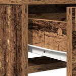 vidaXL Coiffeuse Bois Ancien 50 x 41 x 140 cm Bois d'ingénierie