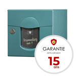 Boîte aux lettres 2 portes soléa vert 6033 finition brillante