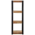 vidaXL Étagère murale 35x35x100 cm bois de manguier brut massif