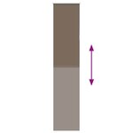 vidaXL Store enrouleur occultant café 45x230cm largeur du tissu 40 7cm