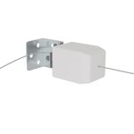 vidaXL Auvent vertical Blanc 60x360 cm Tissu oxford