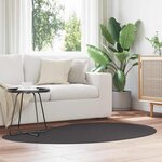 vidaXL Tapis Anthracite 120 x 170 cm Polyester