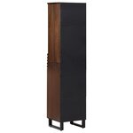 vidaXL Buffet marron 38x34x160 cm bois massif de manguier