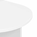 vidaXL Table de chevet 2 Pièces Blanc 48 x 49 x 65 cm Bois d’ingénierie