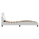 vidaXL Cadre de lit sans matelas blanc 80x200 cm similicuir
