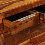 vidaXL Buffet Bois massif 160x35x75 cm