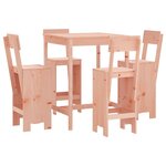 vidaXL Ensemble de bar de jardin 5 Pièces bois massif de Douglas