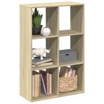 vidaXL Étagère séparatrice de pièce chêne sonoma 69 5x29x103 5 cm