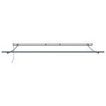 vidaXL Auvent Anthracite 4 × 3 5 m Métal