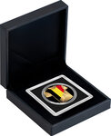 Pièce de monnaie en Or 3000 Francs g 0.031 (1/1000 oz) Millésime Gold Gift BELGIUM JERSEY