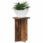 vidaXL Support de Plante 2 pièces Bois ancien Ø29 5 x 40 cm