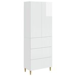 vidaXL Ensemble de Meubles 2 Pièces 66 x 34 5 x 90 cm Bois d'ingénierie