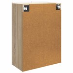 vidaXL Armoire Murale Chêne Sonoma 66 x 34 5 x 92 cm Bois d'ingénierie