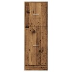 vidaXL Armoire d'apothicaire vieux bois 40x41x118 cm bois d'ingénierie