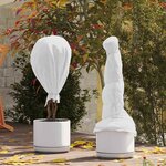 vidaXL Fleece de protection des plantes contre le gel Blanc 20 x 1 6 m