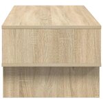 vidaXL Table basse Chêne Sonoma 100 x 46 x 35 cm Bois d'ingénierie
