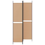 vidaXL Paravent en 3 panneaux Beige 150 x 220 cm Tissu