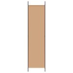 vidaXL Paravent à 3 panneaux Beige 150 x 200 cm Tissu