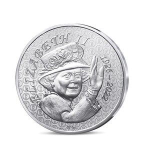 Elizabeth II Monnaie de 10€ Argent