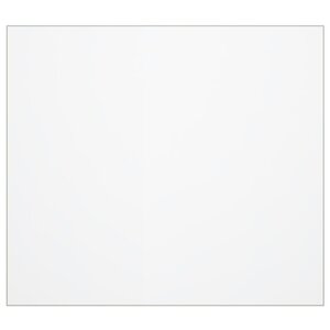 vidaXL Protecteur de table mat 100x90 cm 2 mm PVC