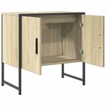 vidaXL Armoire lavabo de salle de bain chêne sonoma 60x33x60 cm