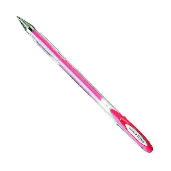 Stylo roller signo pastel ecriture moyenne rouge pastel