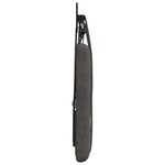 vidaXL Tête de lit suspendue Noir PU antique