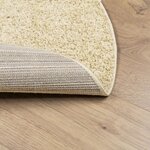 vidaXL Tapis shaggy PAMPLONA poils longs moderne doré Ø 280 cm