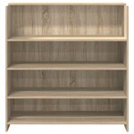 vidaXL Bureau réception chêne sonoma 100x50x103 5 cm bois d'ingénierie