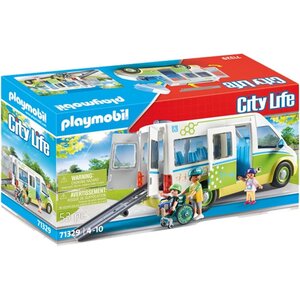 PLAYMOBIL 71329 - City Life - Bus scolaire