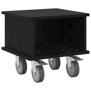 vidaXL Meuble TV Chêne noir 37 x 35 x 35 cm Bois d'ingénierie