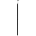 vidaXL Tête de lit Chêne noir 160 cm Bois d'ingénierie