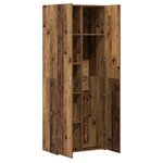 vidaXL Buffet Bois Ancien 70x42.5x185 cm Bois d'ingénierie