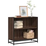 vidaXL Bibliothèque chêne marron 80 5x35x76 cm bois d'ingénierie