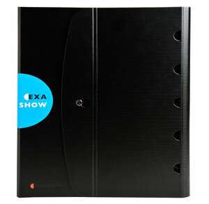 Classeur de présentation Exashow 4 anneaux 30mm Exactive A4 EXACOMPTA