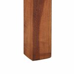 vidaXL Table basse 60x60x35 cm bois massif d'acacia