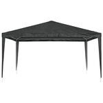 vidaXL Tente de réception professionnelle 4x4 m Anthracite 90 g/m²