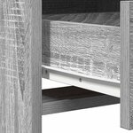 vidaXL Coiffeuse Gris Sonoma 50 x 41 x 135 cm Bois d'ingénierie