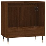 vidaXL Armoire de bain chêne marron 58x33x60 cm bois d'ingénierie