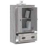 vidaXL Buffet haut sonoma gris 60x35 5x103 5 cm bois d'ingénierie