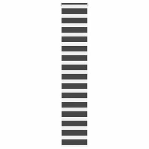 vidaXL Store zèbre noir 50x200 cm largeur du tissu 45 9 cm polyester