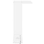 vidaXL Fontaine de piscine avec LED RVB Acrylique 51 cm